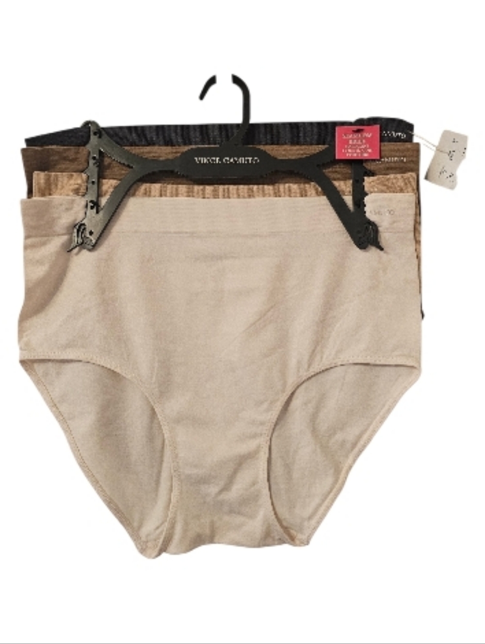 4 Multi-Coloured Vince Camuto Women's Seamless Briefs Underwear Set